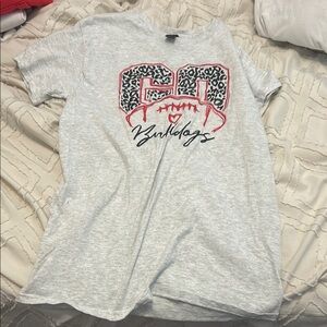 Gray Kids Bulldogs Graphic T-Shirt